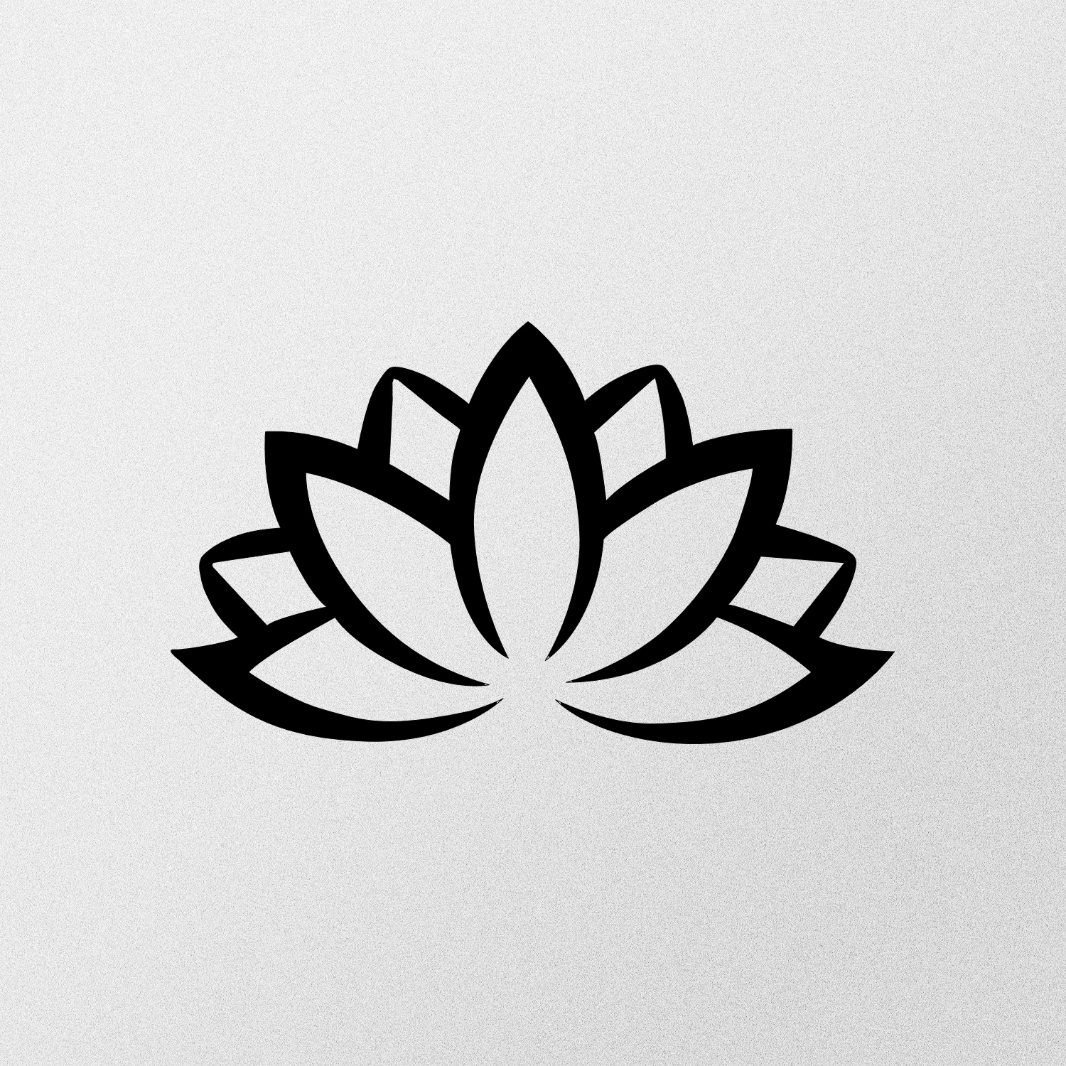 Lotus Flower 2 Metal  Decor